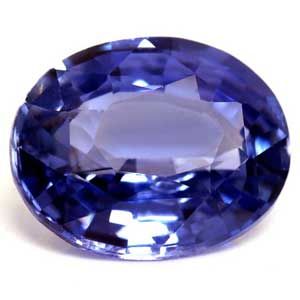 Szafir 1,32 ct, niebieski, szlif owalny