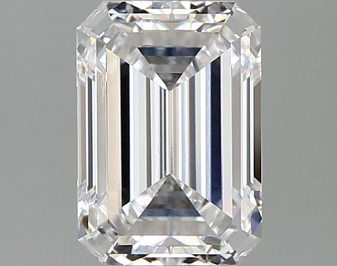 Diamant Émeraude 1.97 ct - Couleur D - Pureté VVS2