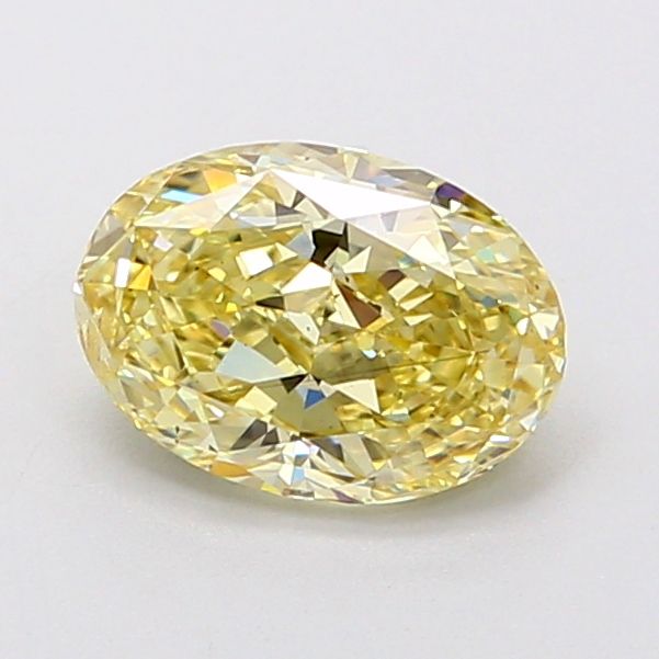 1.06 CT Fancy Intense Yellow OVAL