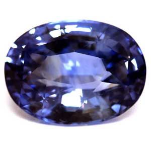 Szafir 5,41 ct, niebieski, szlif owalny