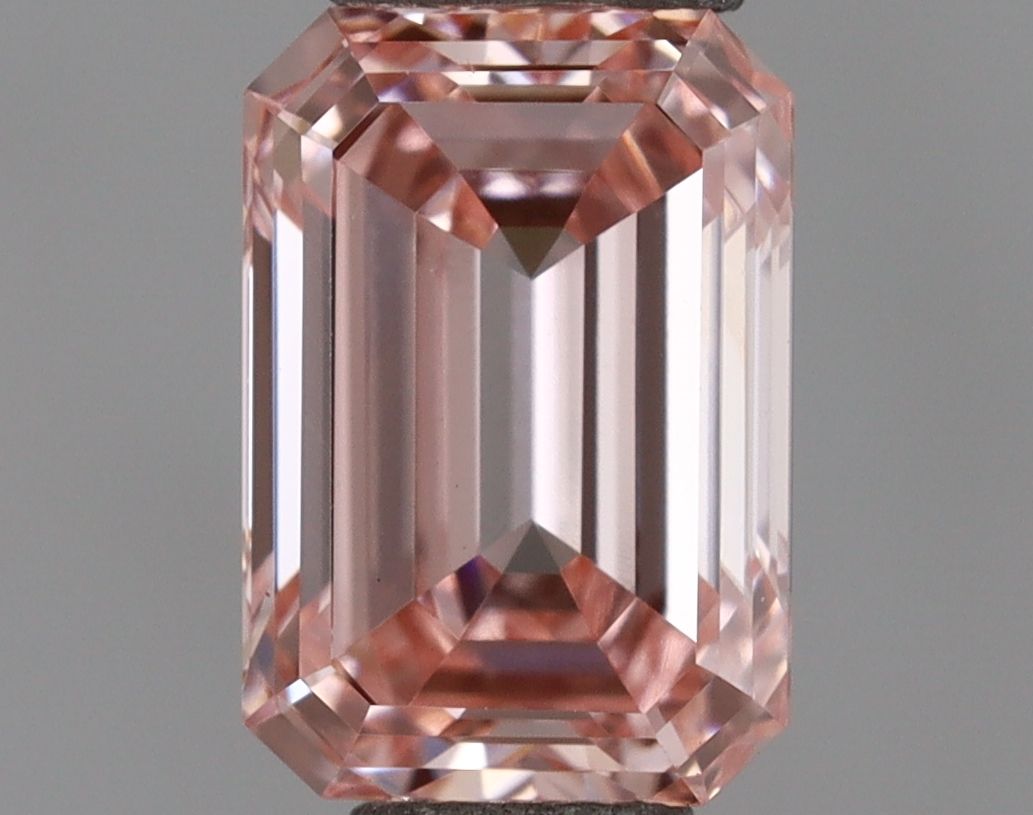 0.57 CT Fancy Intense Pink EMERALD