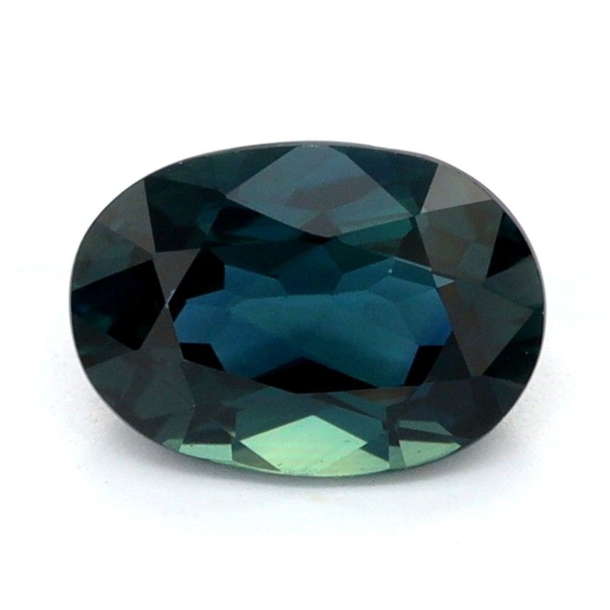 SAPPHIRE FACETED 0.9ct BLUE EC AUSTRALIA HEATED