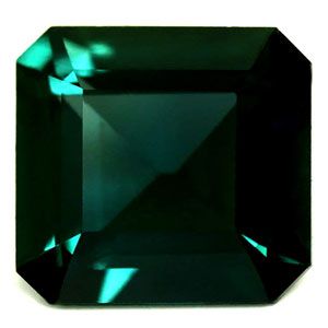 Szafir 1,08 ct, niebieski, szlif szmaragdowy