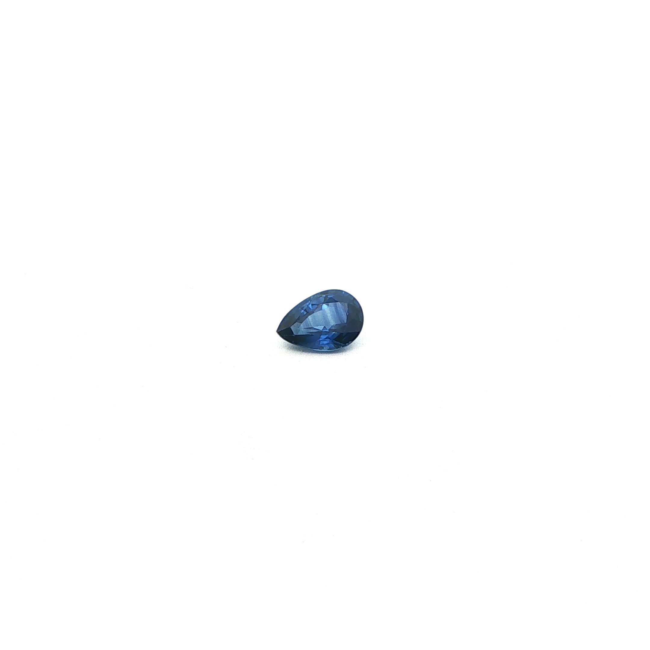 0.86 ct Pear sapphire