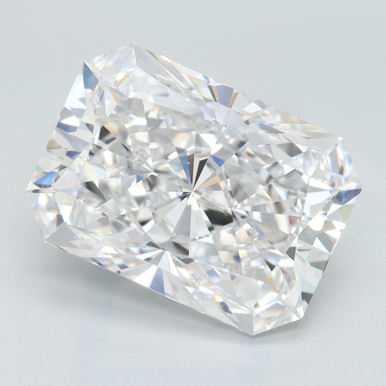 Diamant Radiant 5.04 ct - Couleur D - Pureté VVS1