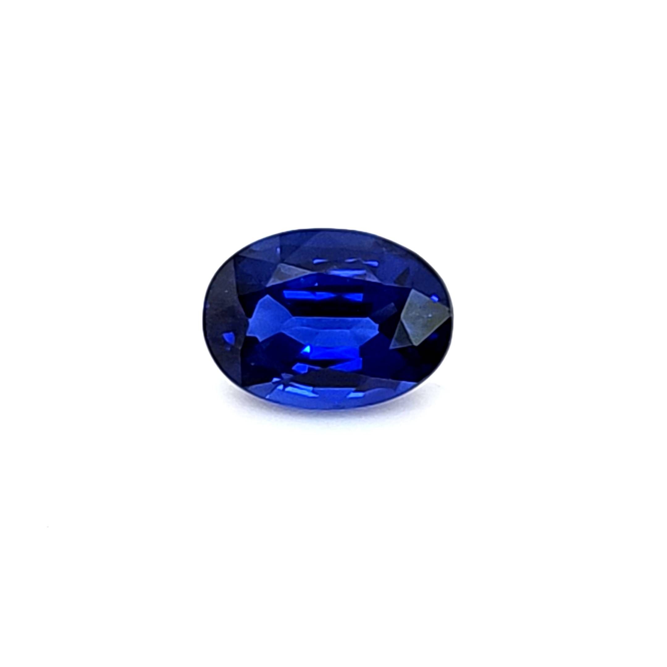SAPPHIRE FACETED 3.15ct BLUE Blue EC MADAGASCAR HEATED