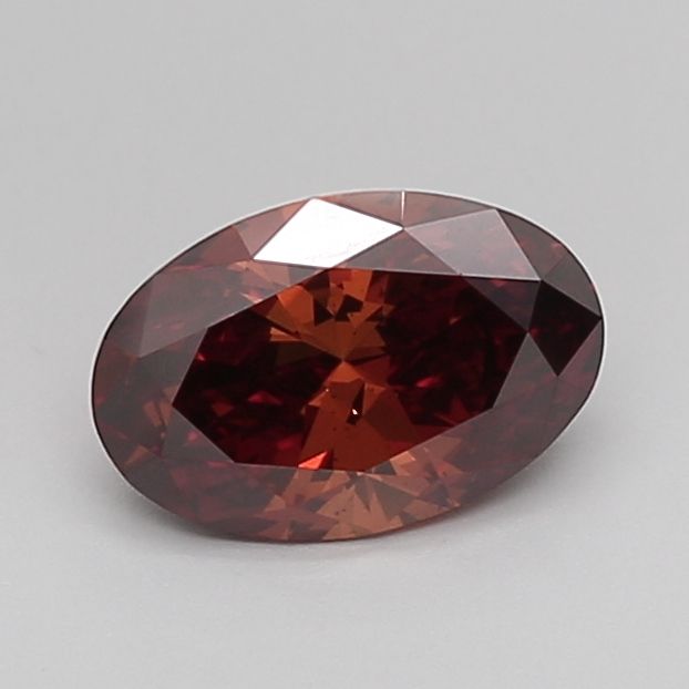 1.03 CT Fancy Red OVAL
