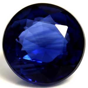 SAPPHIRE FACETED 1.05ct BLUE Intense Blue EC SRILANKA HEATED