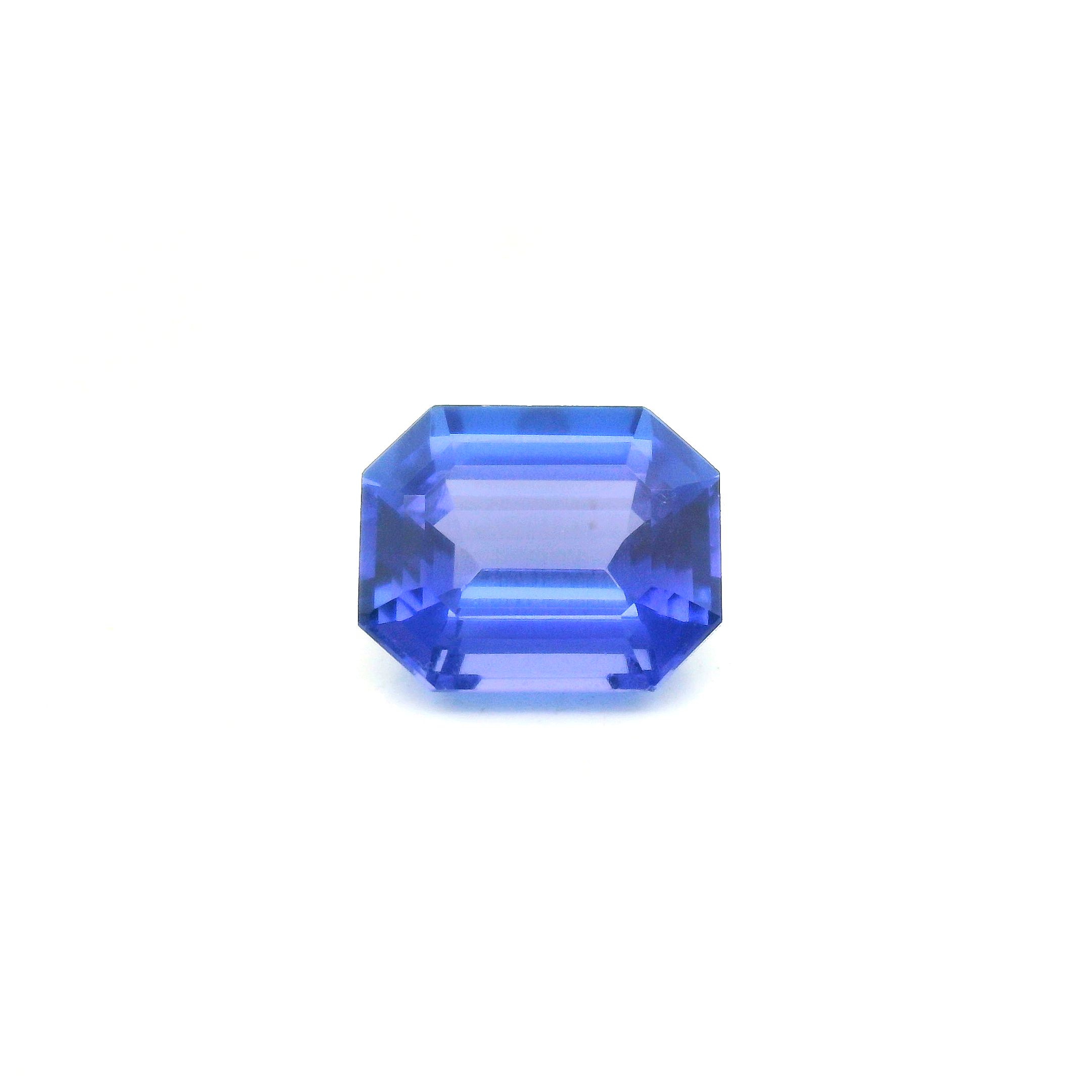 3.85 ct Octagonal Tanzanite