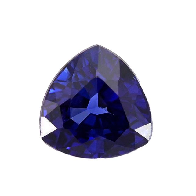 SAPPHIRE FACETED 0.76ct BLUE Blue EC SRILANKA HEATED