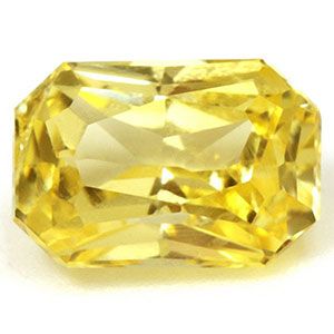 SAPPHIRE FACETED 0.99ct YELLOW Vivid Yellow EC SRILANKA NONE