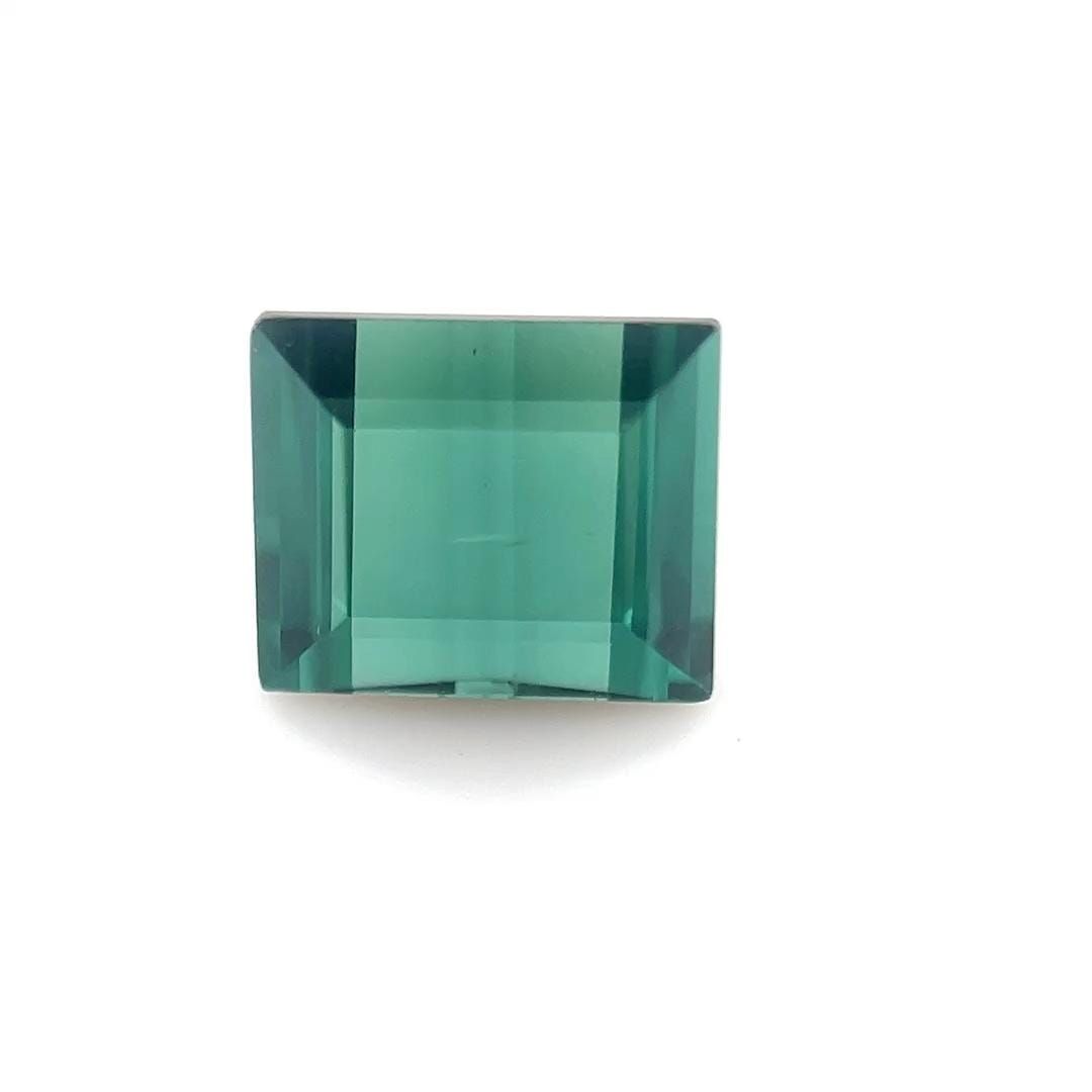 Turmalin 1,30 ct, niebieski, szlif bagietka