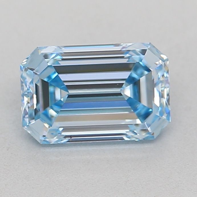 0.71 CT Fancy Intense Blue EMERALD