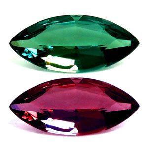 ALEXANDRITE FACETED 0.12ct GREEN Blue Green to Intense Purple EC BRAZIL NONE