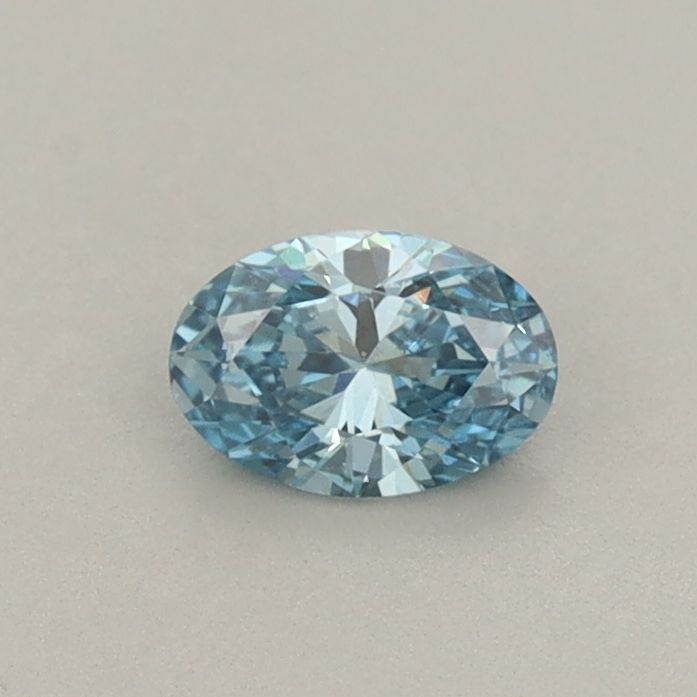 0.29 CT Fancy Vivid Blue OVAL