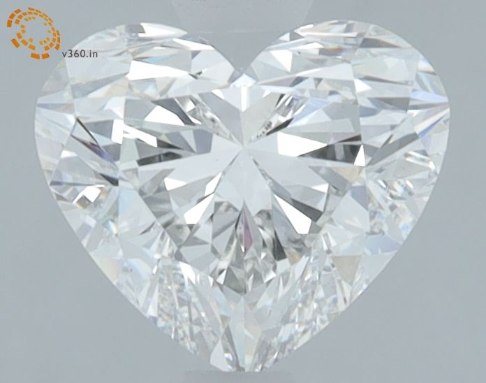 1.64 Carat F VS1 Heart Lab Diamond
