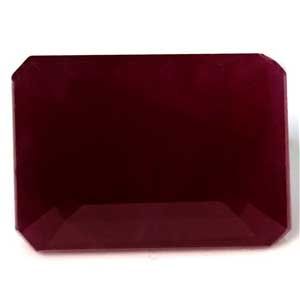 Rubin 9,20 ct, czerwony, szlif szmaragdowy