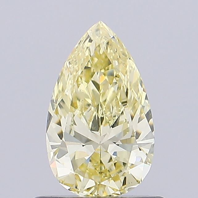 0.64 CT Fancy Intense Yellow PEAR