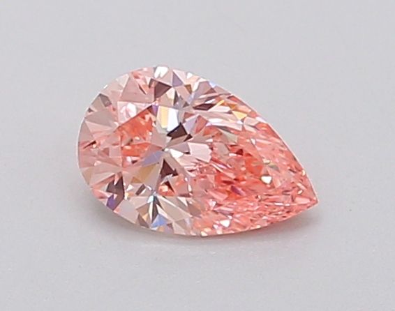0.37 CT Fancy Intense Pink PEAR