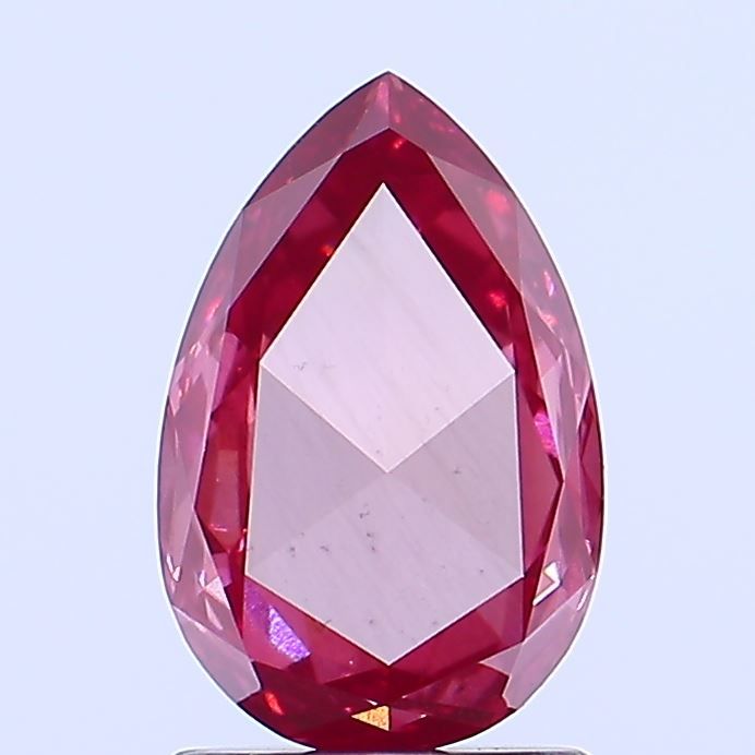 1.07 CT Fancy Vivid Purplish Pink PEAR