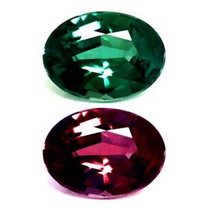 ALEXANDRITE FACETED 0.21ct GREEN Blue Green to Intense Purple EC BRAZIL NONE