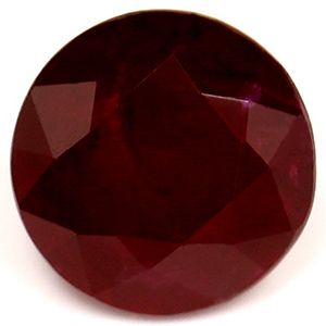 RUBY FACETED 1.12ct RED Deep Red SI REST_OF_AFRICA HEATED