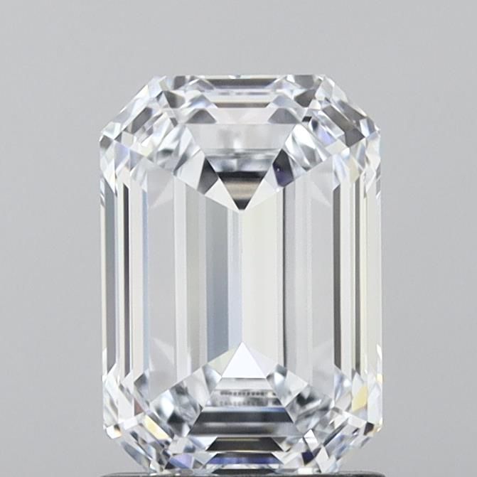 Diamant Émeraude 1.70 ct - Couleur F - Pureté VVS2