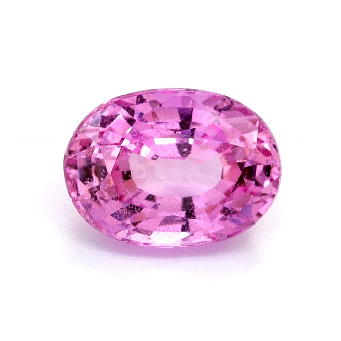 SAPPHIRE FACETED 1.18ct PINK EC SRILANKA HEATED