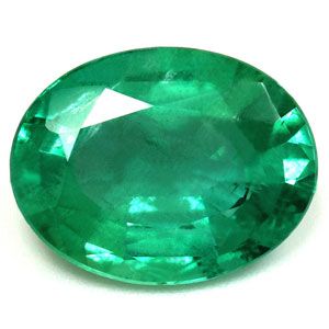 Szmaragd 2,60 ct, zielony, szlif owalny