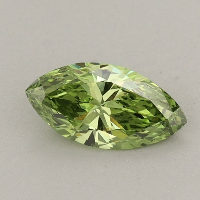 0.45 CT Fancy Vivid Green MARQUISE
