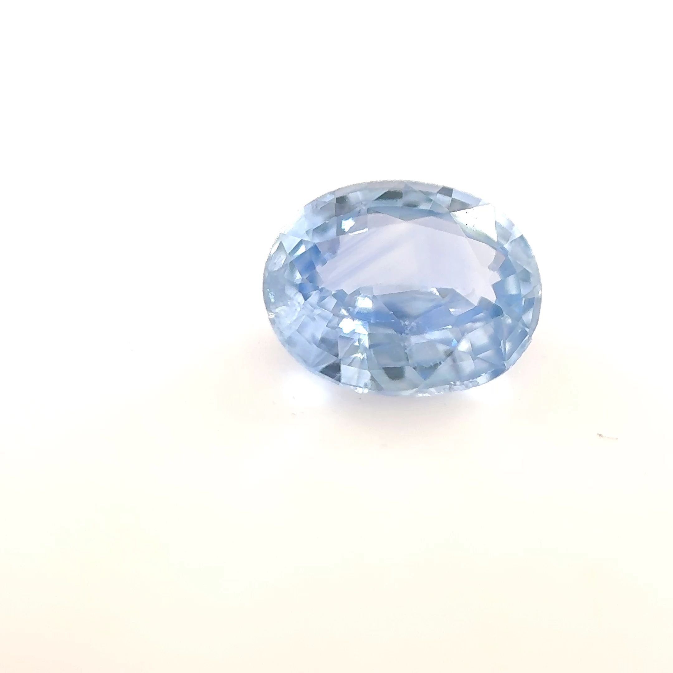 Szafir 1,46 ct, niebieski, szlif owalny