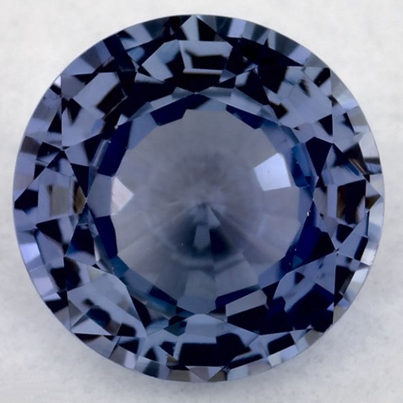 Szafir 1,88 ct, niebieski, szlif okrągły