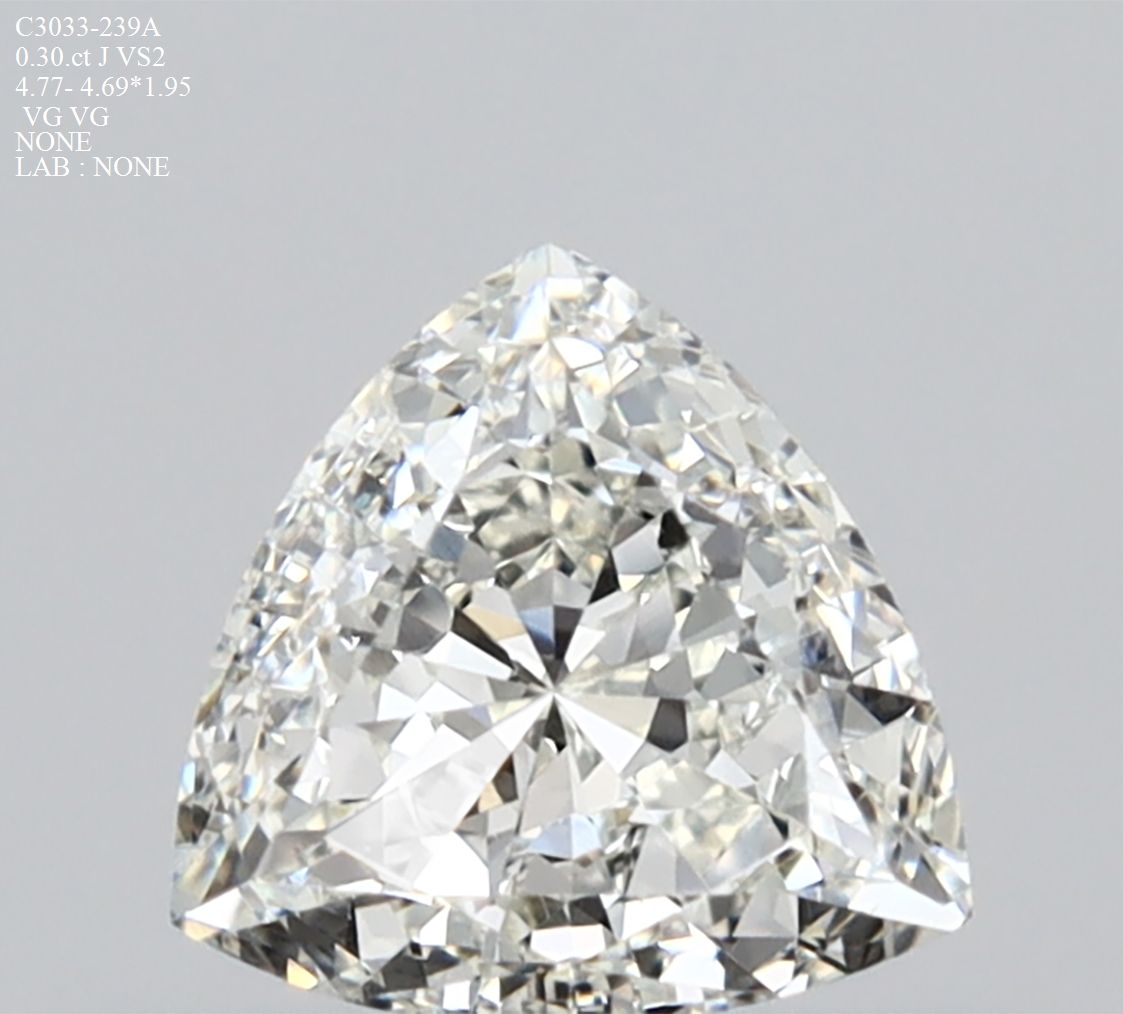 Prírodný diamant triangel,...