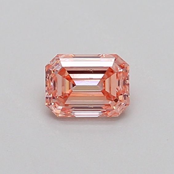 0.32 CT Fancy Intense Orange EMERALD