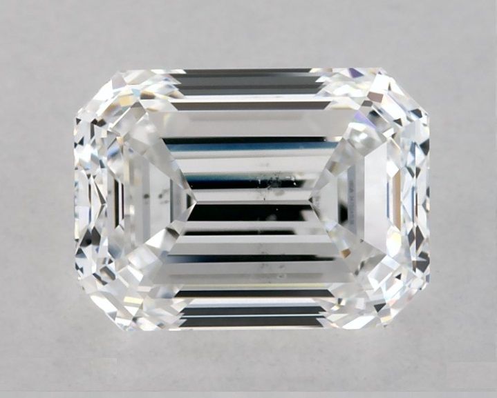 Diamant Émeraude 1.50 ct - Couleur E - Pureté SI1