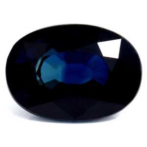 SAPPHIRE FACETED 1.16ct BLUE Deep Blue EC MADAGASCAR NONE