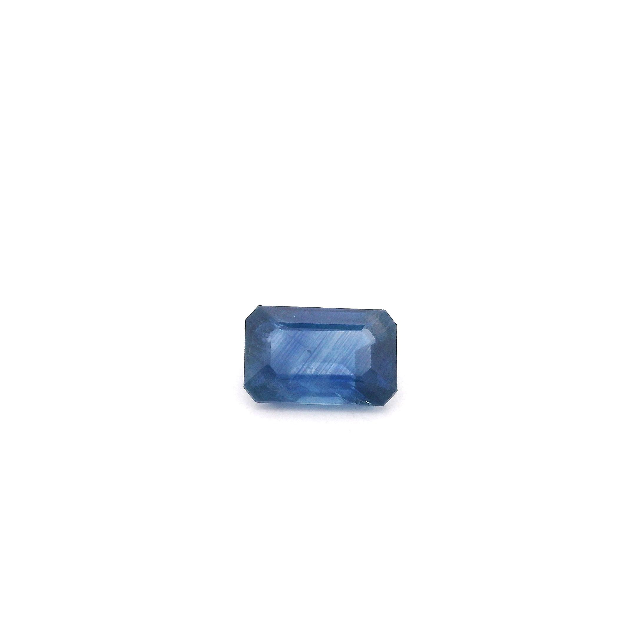 0.68 ct Octagonal sapphire