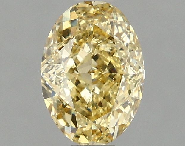 1.05 CT Fancy Intense Yellow OVAL