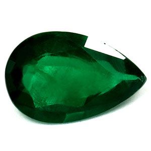 Szmaragd 2,57 ct, zielony, szlif gruszka