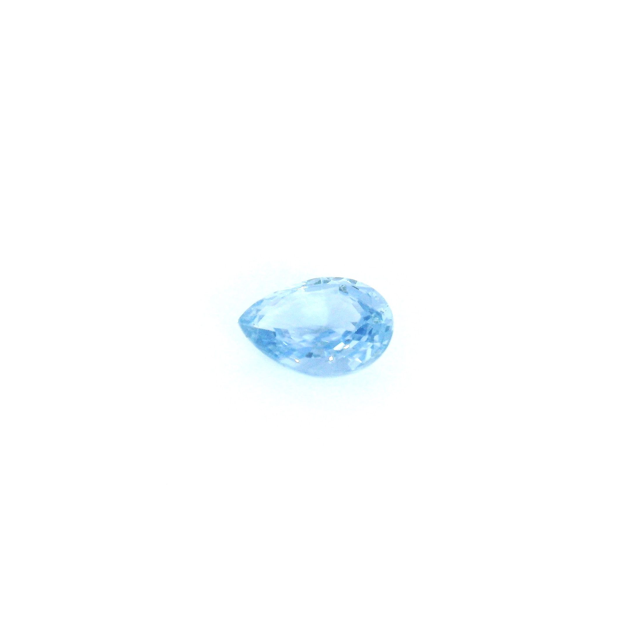 0.79 ct Pear sapphire