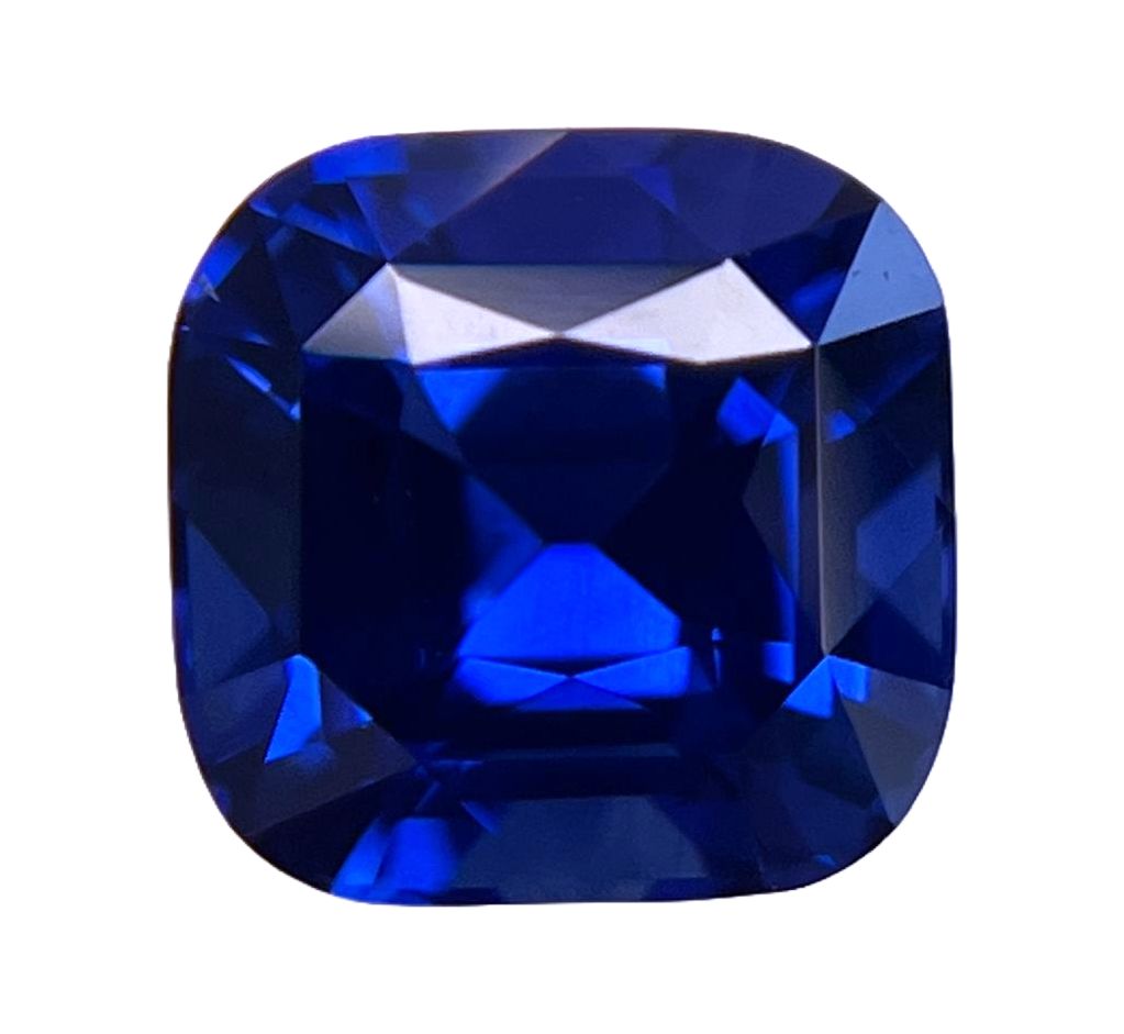 5.01 ct Cushion Sapphire