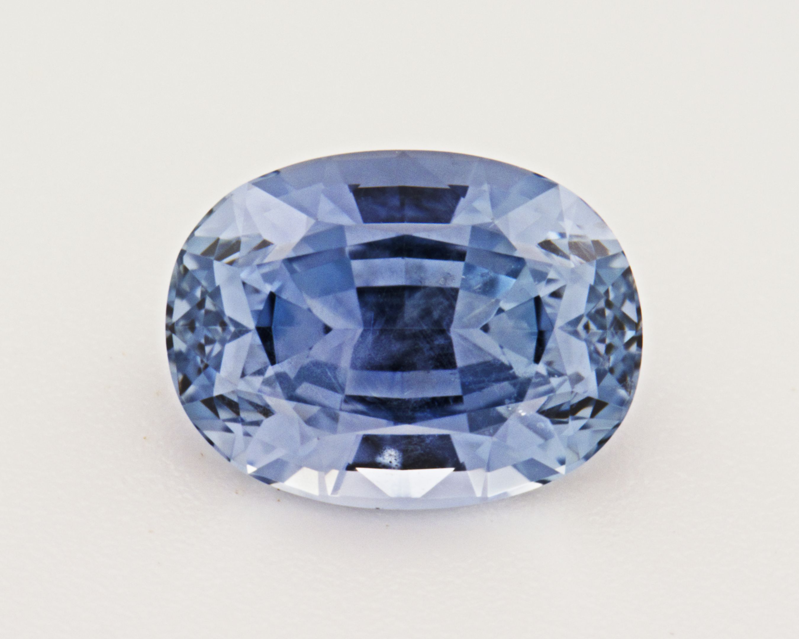 Szafir 1,43 ct, niebieski, szlif cushion