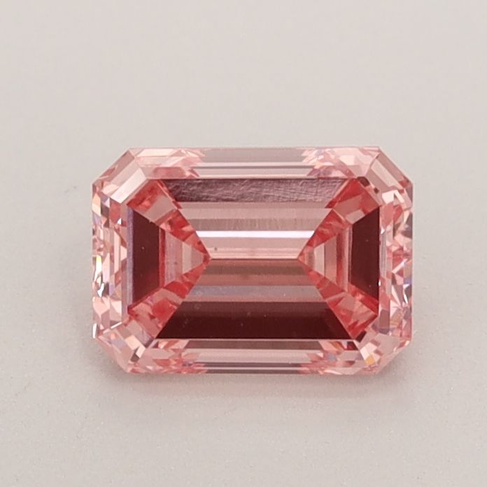 0.7 CT Fancy Vivid Pink EMERALD