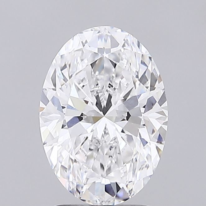 2.03 Carat D VVS2 Oval Lab Diamond