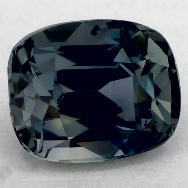 Szafir 1,04 ct, zielony, szlif cushion