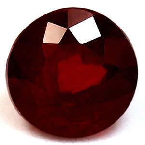 RUBY FACETED 0.82ct RED Pigeon Blood Red SI REST_OF_AFRICA HEATED