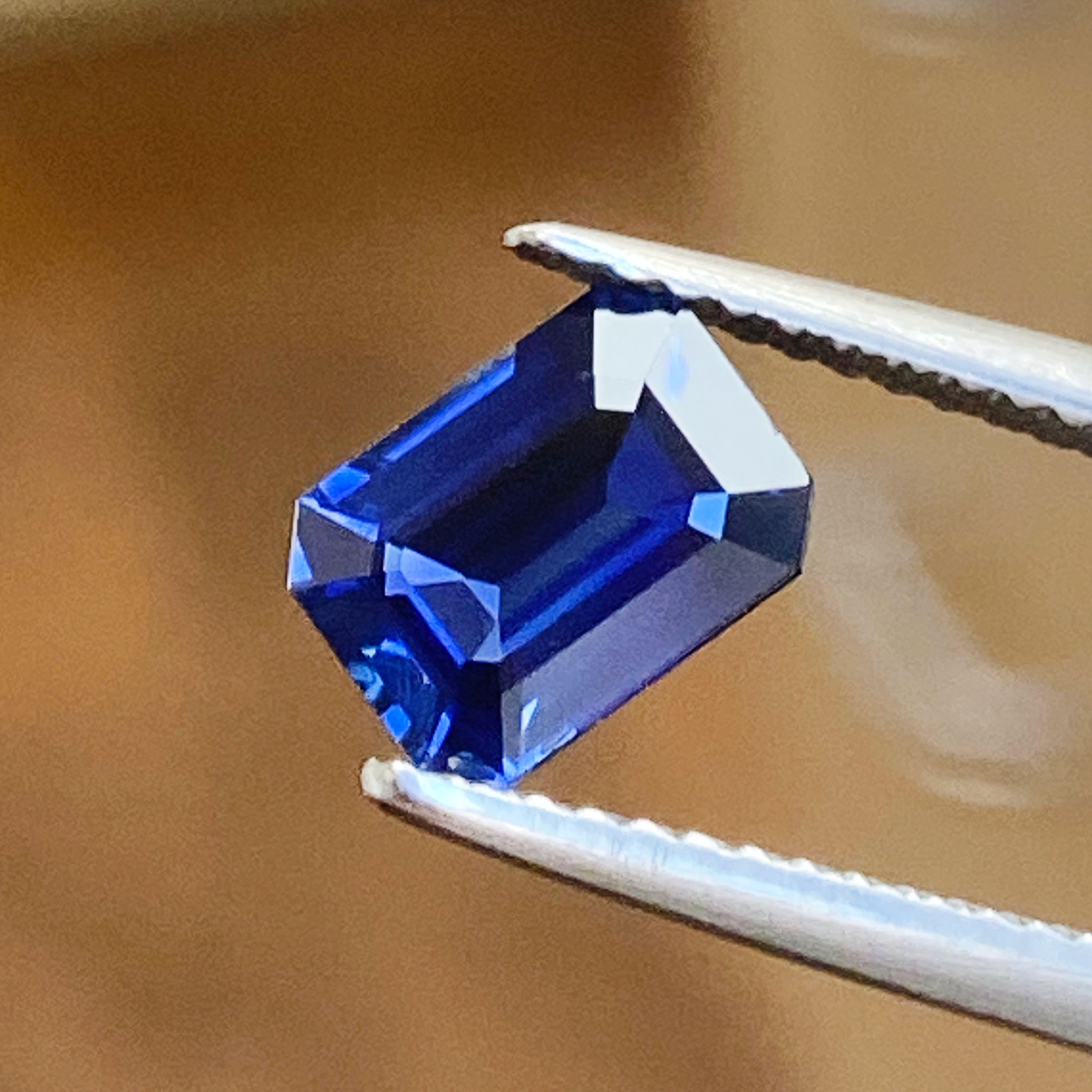 SAPPHIRE FACETED 1.47ct BLUE Blue EC MADAGASCAR HEATED