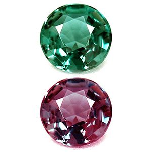 ALEXANDRITE FACETED 0.1ct GREEN Blue Green to Intense Purple EC BRAZIL NONE
