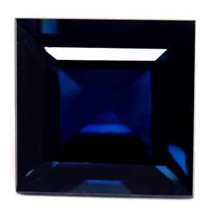 SAPPHIRE FACETED 0.98ct BLUE Deep Blue EC MADAGASCAR NONE