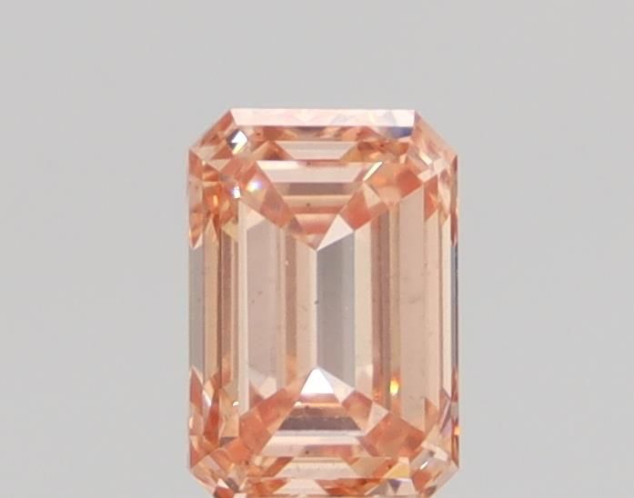 EMERALD 0.78ct Fancy Orange VS2 – VG EX MED